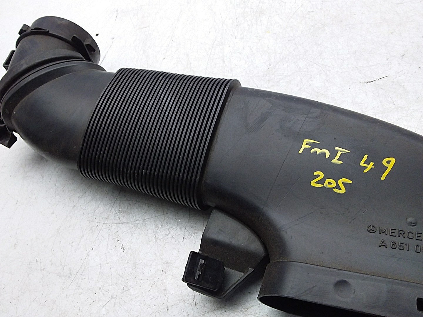MERCEDES BENZ C-CLASS W205 AIR INTAKE TUBE A6510903242 FMI49