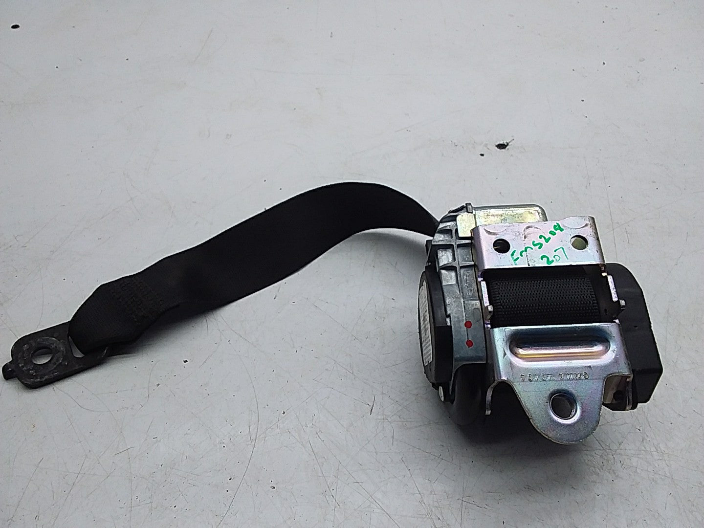 MERCEDES E-CLASS W207 SEAT BELT REAR  LEFT PASSENGER SIDE A2078603985 FMS208 NSR