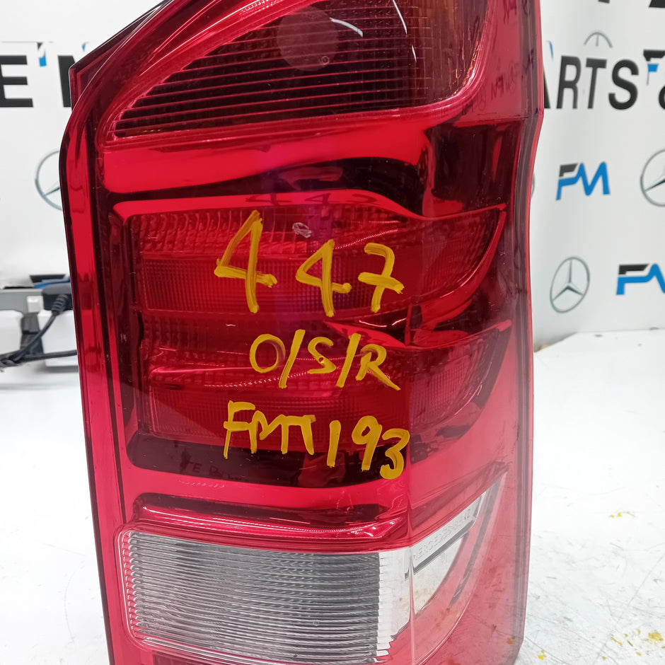 MERCEDES VITO W447 DRIVER OS REAR TAIL LIGHT 2014 A4478200164 FMT193