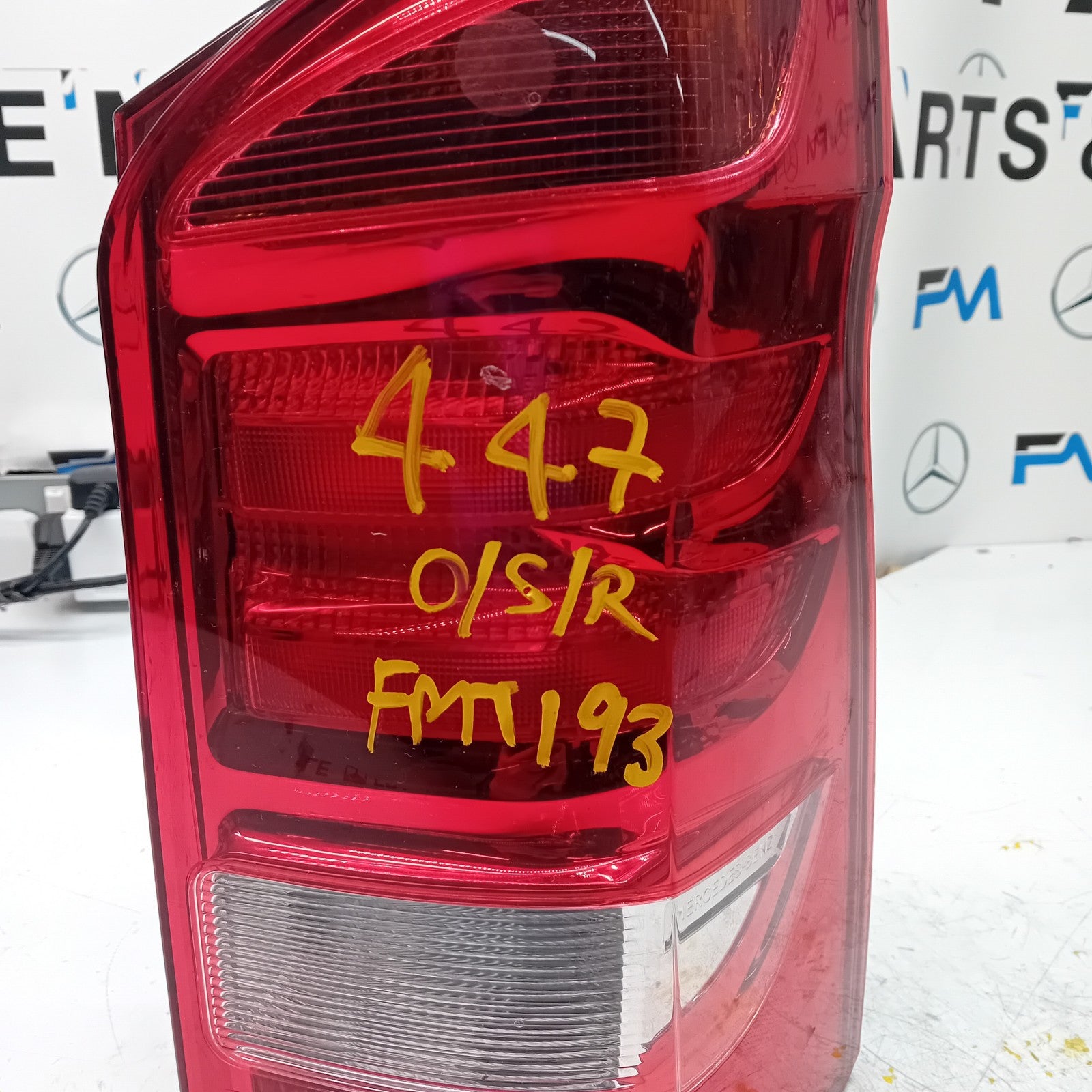 MERCEDES VITO W447 DRIVER OS REAR TAIL LIGHT 2014 A4478200164 FMT193