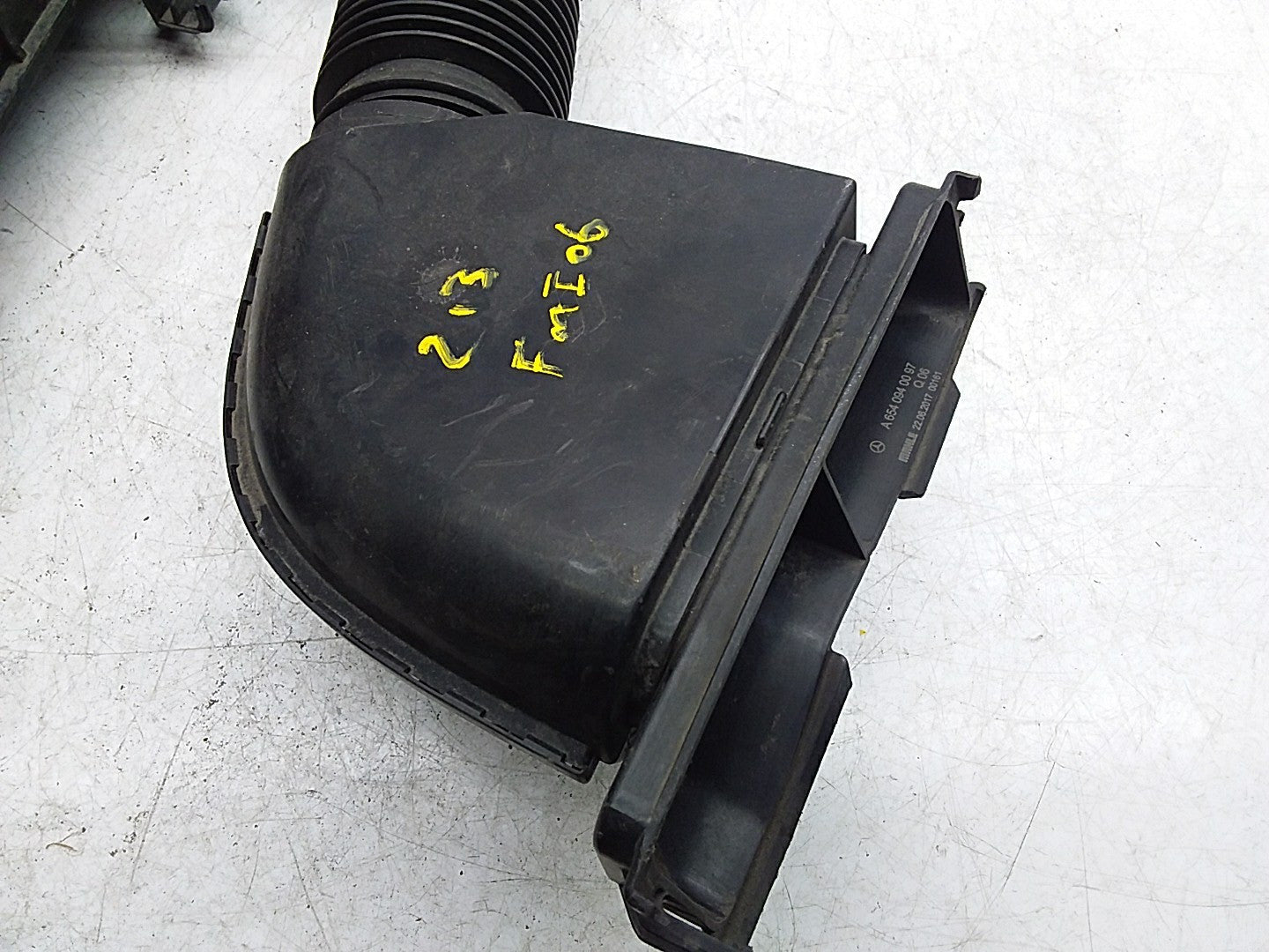 MERCEDES-BENZ E-CLASS A213 AIR INTAKE TUBE A6540940097 FMI06