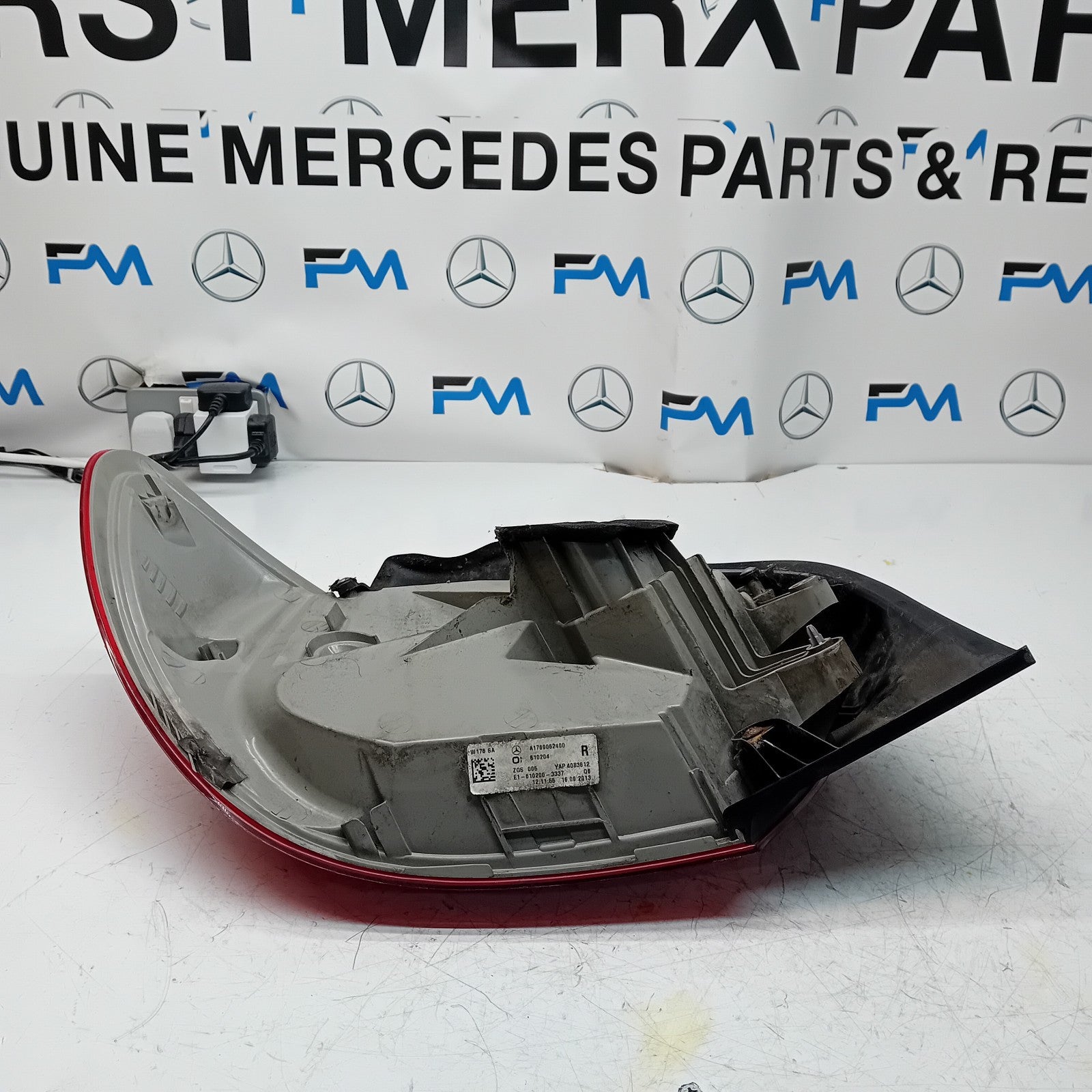 MERCEDES A-CLASS W176 2013 REAR DRIVER O/S TAIL LIGHT A1769062400 FMT70