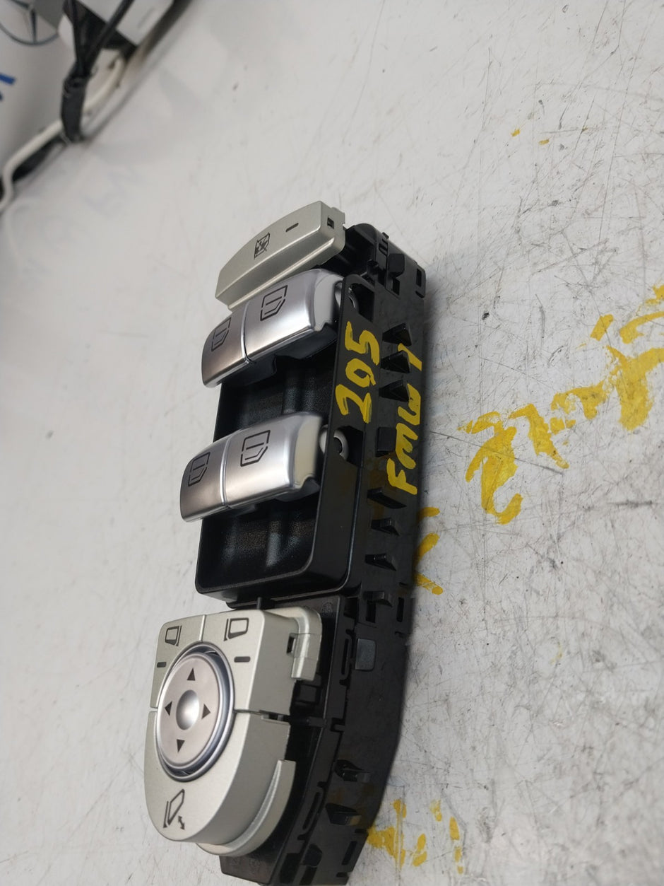 MERCEDES W205 W213 C,E, GLC CLASS WINDOW SWITCH BLOCK FRONT DOOR RIGHT FMW1