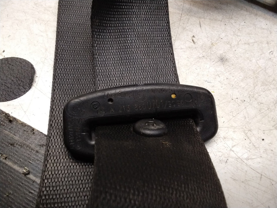 MERCEDES E-CLASS W213 E220 FRONT RIGHT DRIVER SEATBELT A2138600701 FMS413 OSR