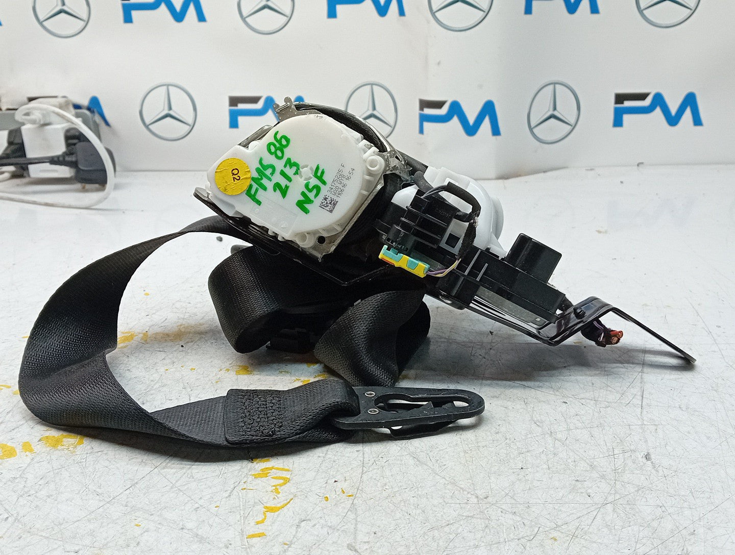 MERCEDES E CLASS W213 2018/2021 PASSENGER FRONT SEAT BELT A2138605500 FMS86 NSF