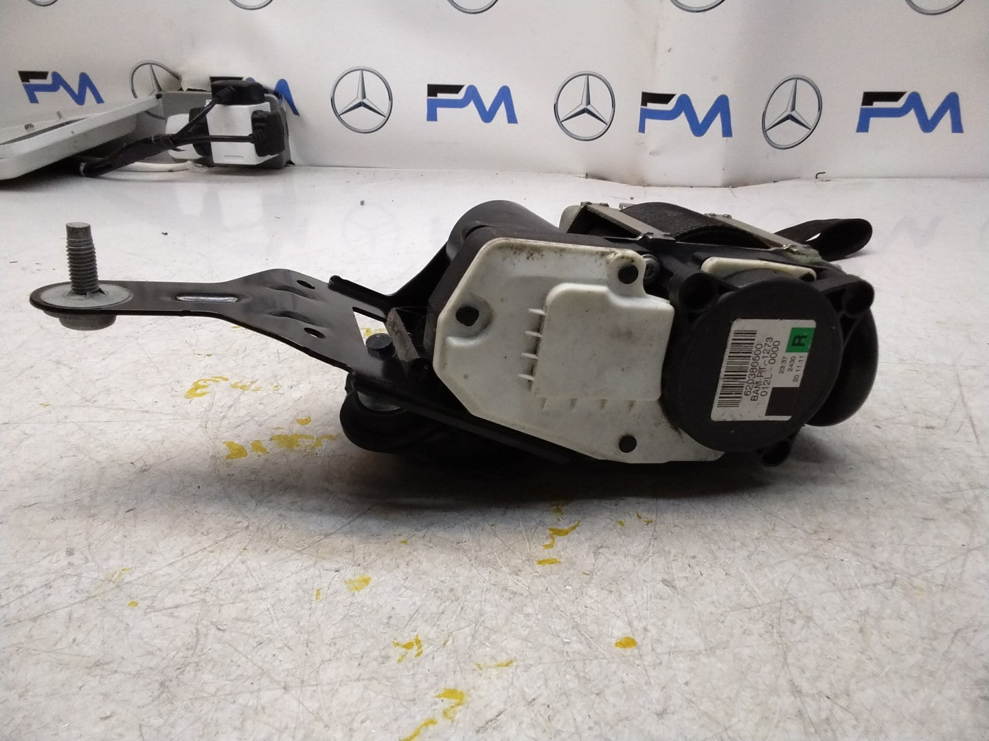 MERCEDES C-CLASS W204 SEAT BELT FRONT RIGHT DRIVER SIDE A2048601685 FMS427 OSF