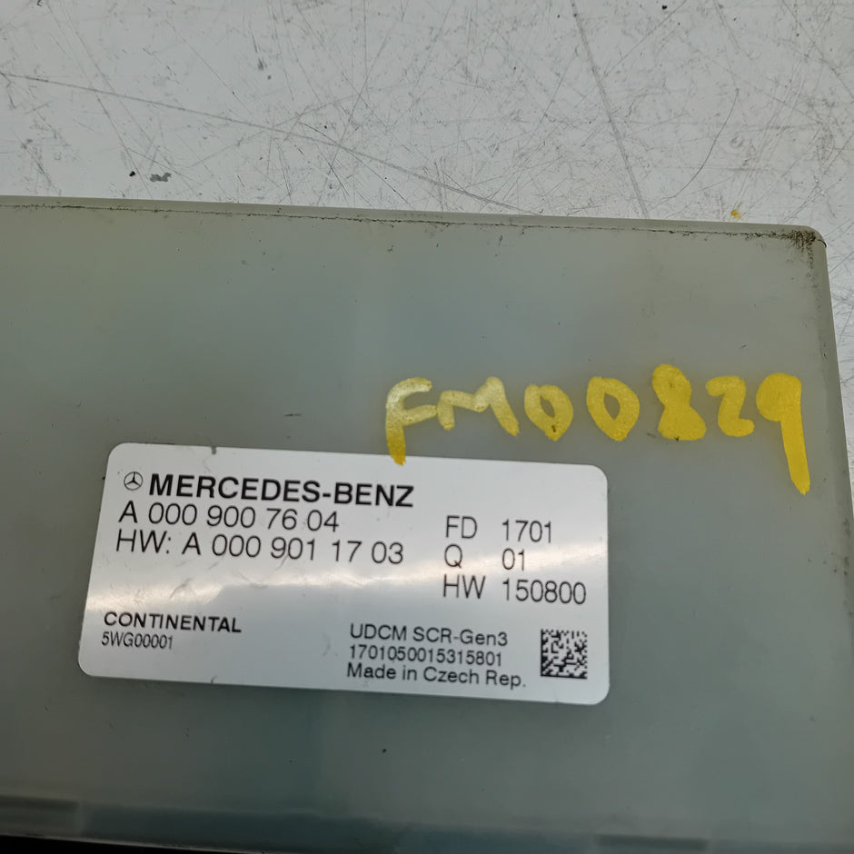 MERCEDES E-CLASS W213 W205 ADBLUE SCR CONTROL UNIT EGR ECU A0009007604 FM00829