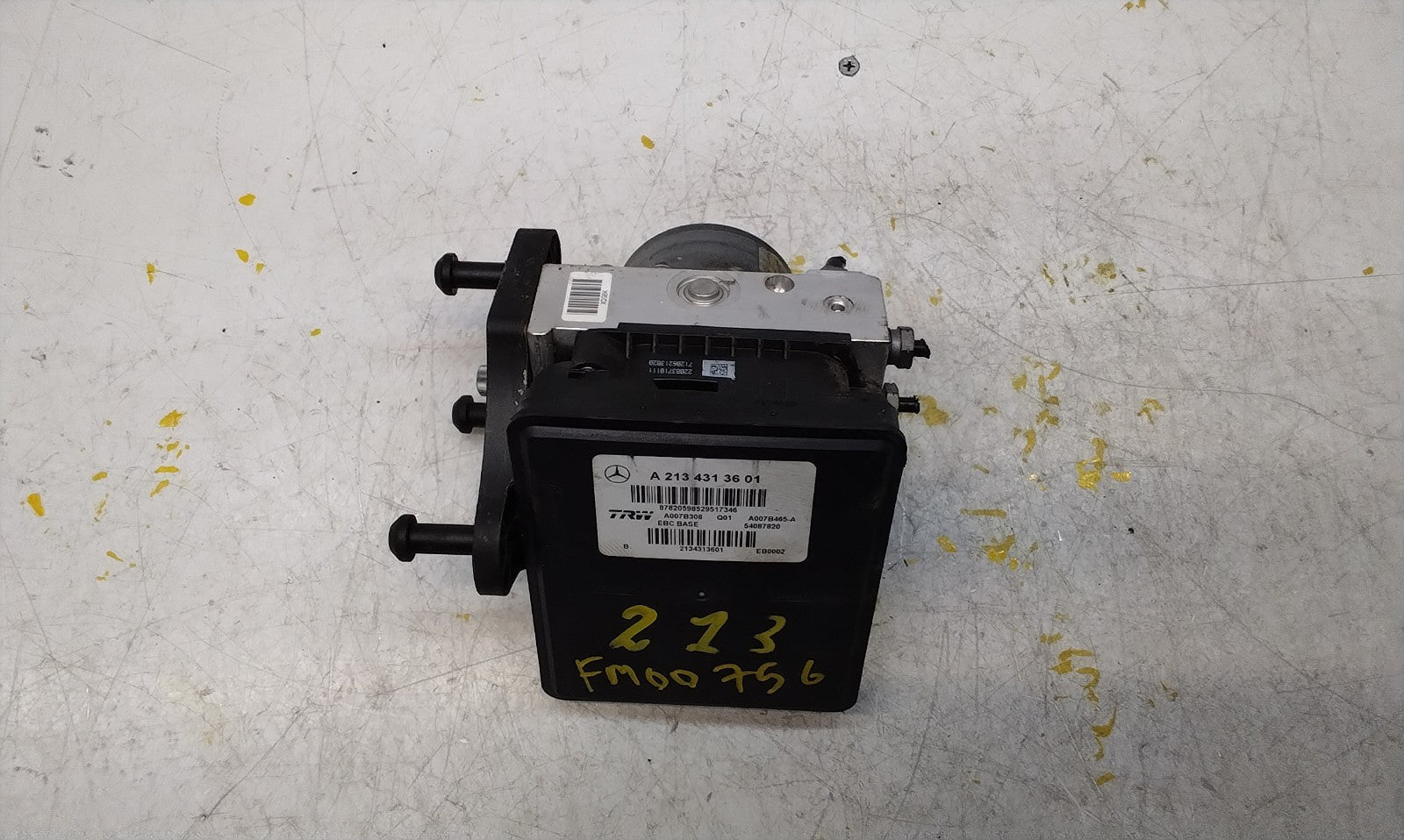 MERCEDES E-CLASS W213 ABS PUMP MODULE CONTROL UNIT A2134313601 FM00756