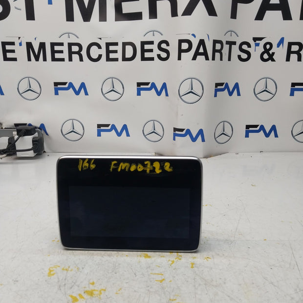 MERCEDES ML/M-CLASS W166 DISPLAY SCREEN A1669007814 2016 FM00722