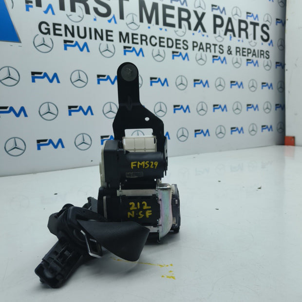 MERCEDES E CLASS W212  SEAT BELT FRONT LEFT PASSENGER SIDE A2128600786 FMS29 NSF