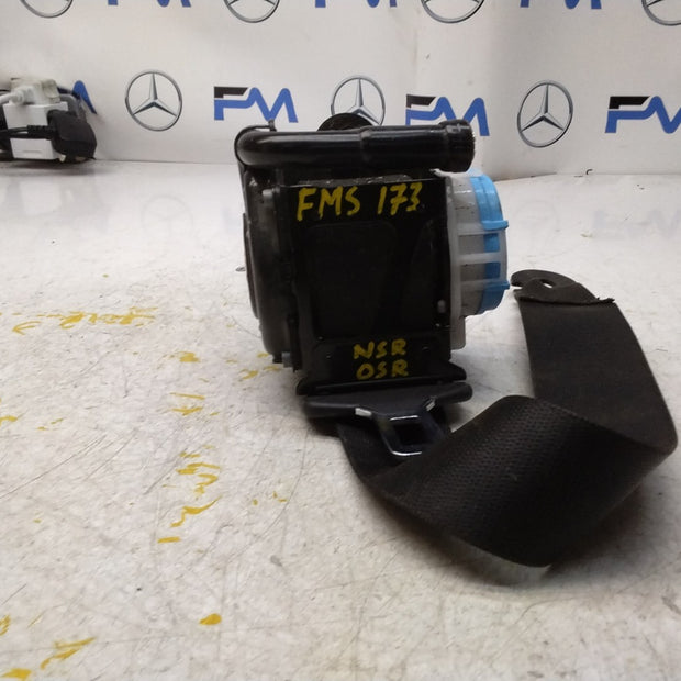 MERCEDES A CLASS W176 REAR L / R SIDE SEAT BELT A1768602385 FMS173 NSR OSR