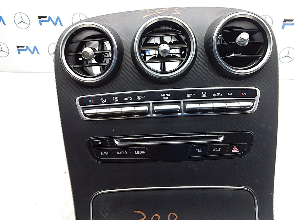2014 ONWARDS MERCEDES C-CLASS W205 CENTRE  CONSOLE  A2054404713 FMK20 (DAMAGED)