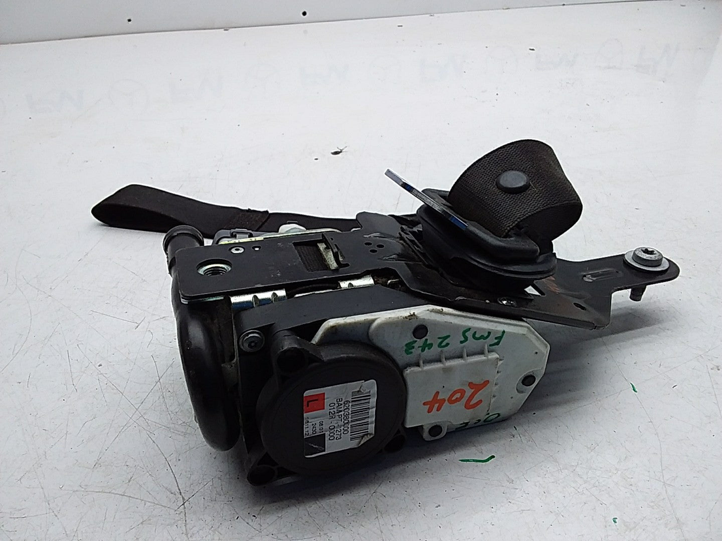 MERCEDES C-CLASS W204 SEAT BELT FRONT RIGHT DRIVER SIDE A2048605186 FMS243 OSF