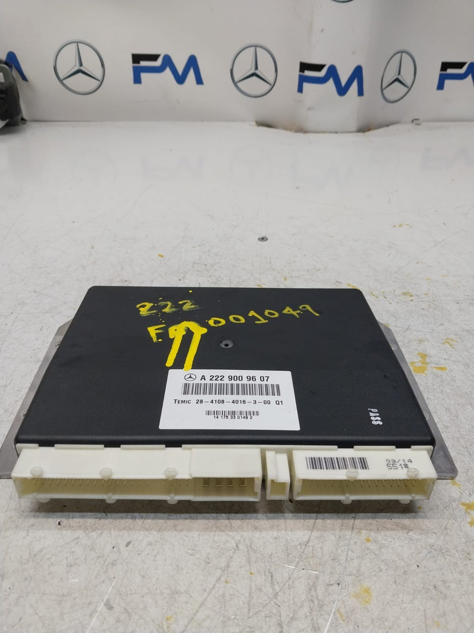 MERCEDES S-CLASS W222 SUSPENSION CONTROL UNIT MODULE A2229009607 FM001049