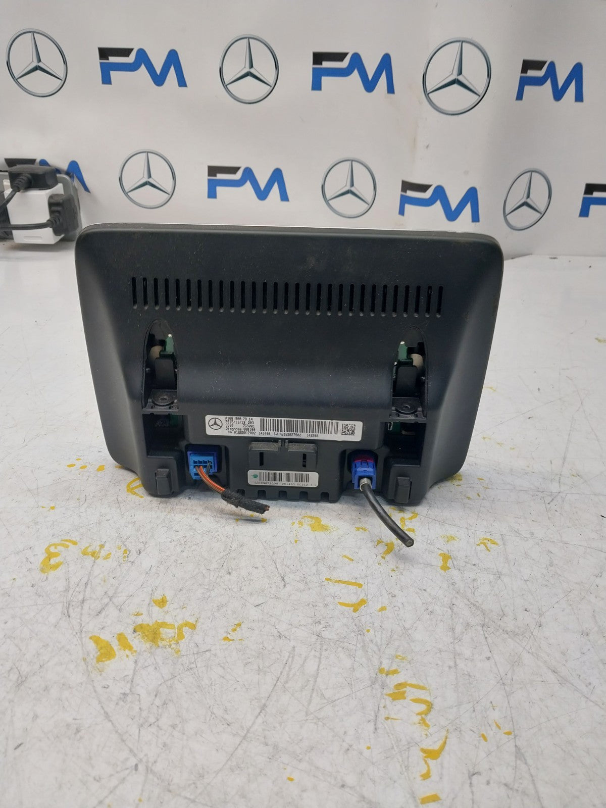 MERCEDES ML/M-CLASS W166 DISPLAY SCREEN A1669007814 2015 FM00723