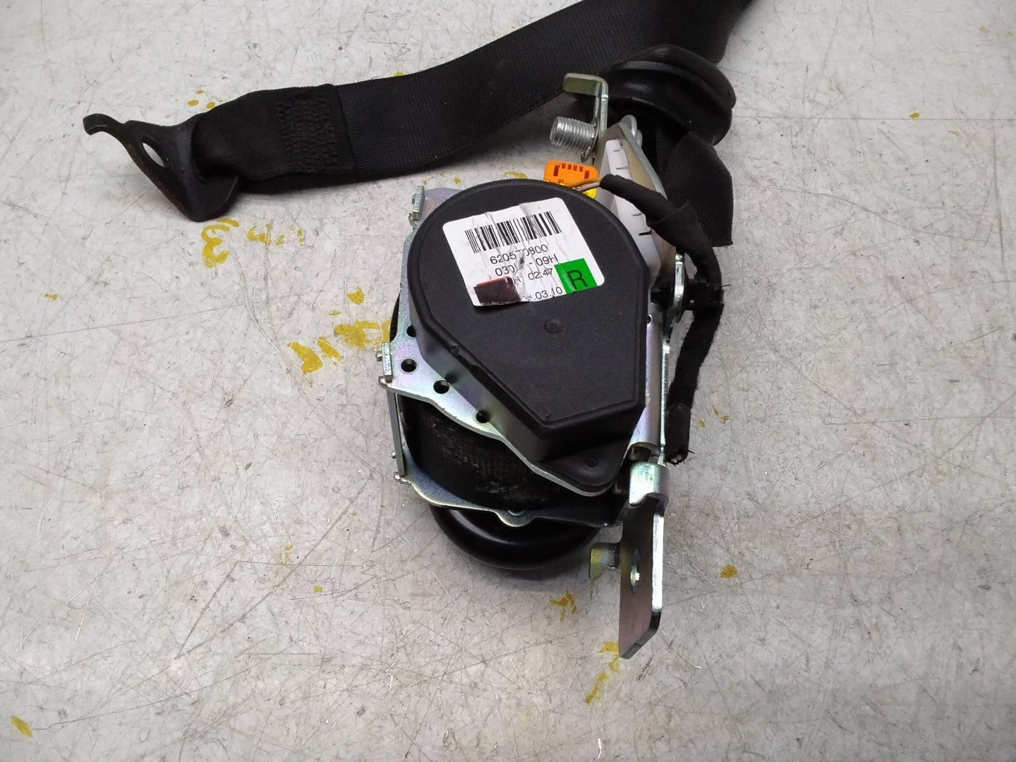 MERCEDES GLE W166 SEAT BELT REAR RIGHT DRIVER SIDE A1668603285 FMS369 OSR