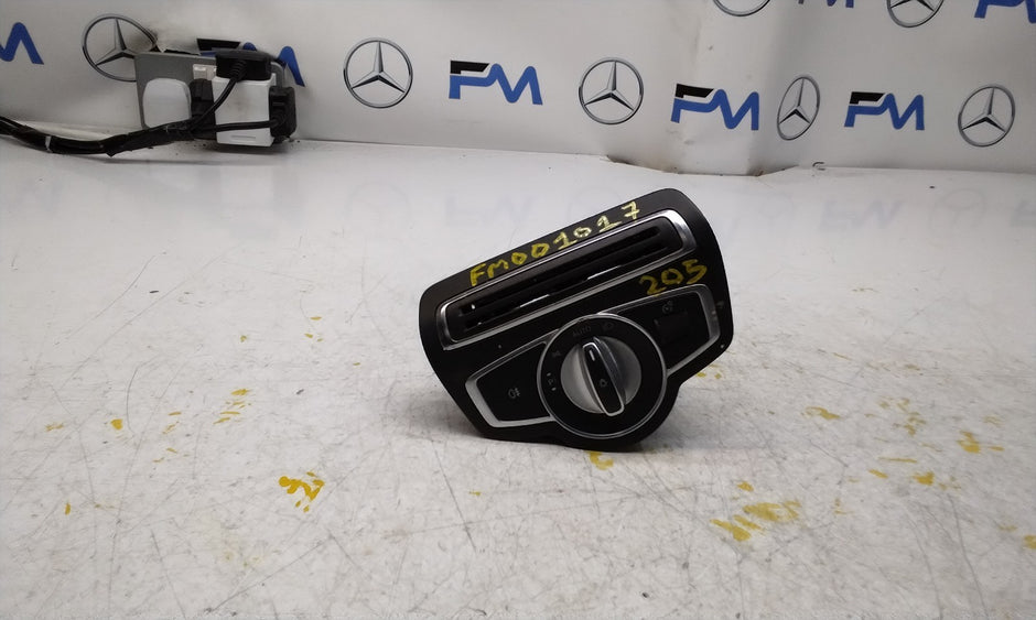 MERCEDES C-CLASS W205 HEADLIGHT CONTROL SWITCH 2014-2020 A2059051810 FM001017