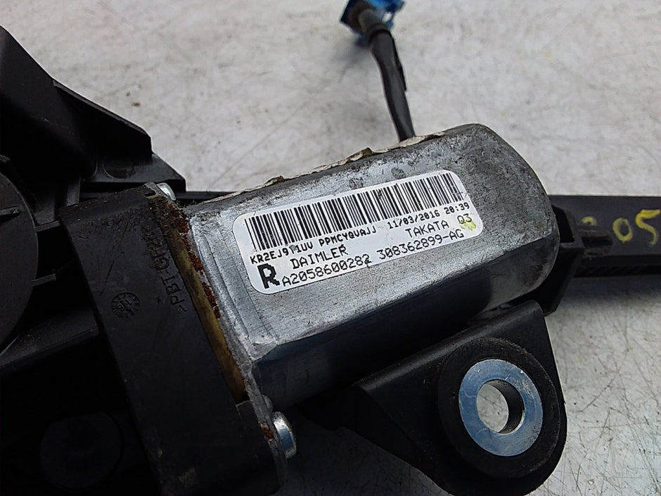 MERCEDES MERCEDES C-CLASS W205  SEAT BELT RETRACTOR 2058600282 FMR01