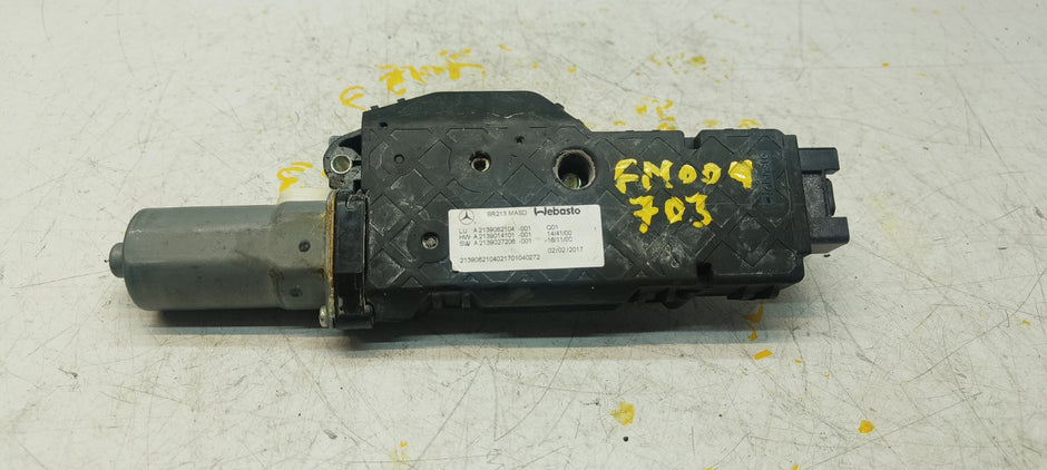 Mercedes E-CLASS W213 Sunroof Motor/Mechanism A2139062104 FM00442