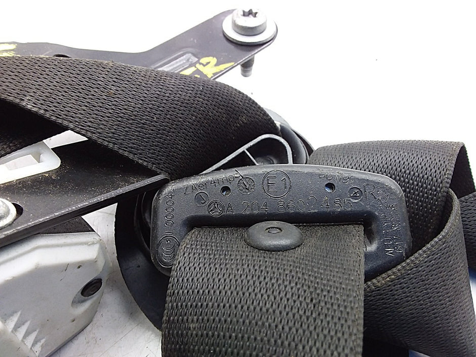 MERCEDES C-CLASS W204 SEAT BELT FRONT RIGHT DRIVER SIDE A2048602485 FMS235 OSF
