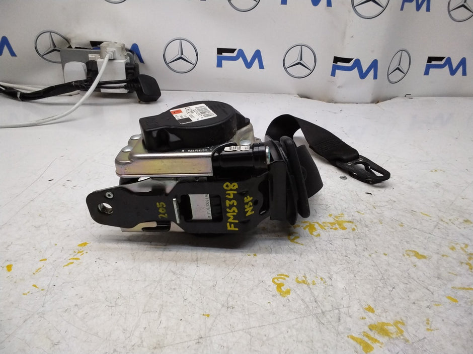 MERCEDES C-CLASS W205 SEAT BELT FRONT PASSENGER LEFT SIDE A2058600185 FMS348 NSF