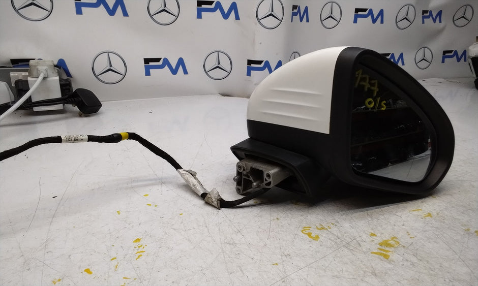 2021 MERCEDES-BENZ A-CLASS W177 Driver Side Wing Mirror A1778101200 WHITE 