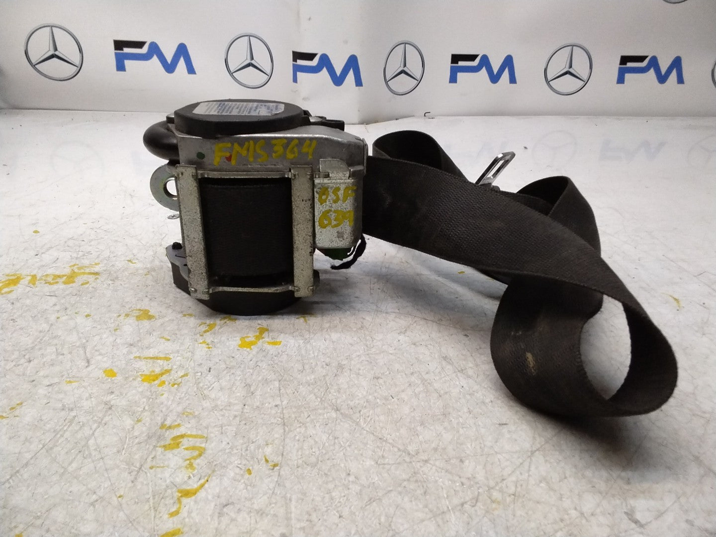 MERCEDES VITO CDI E5 PANEL VAN  SEAT BELT - DRIVER FRONT A6398603885 FMS364 OSF