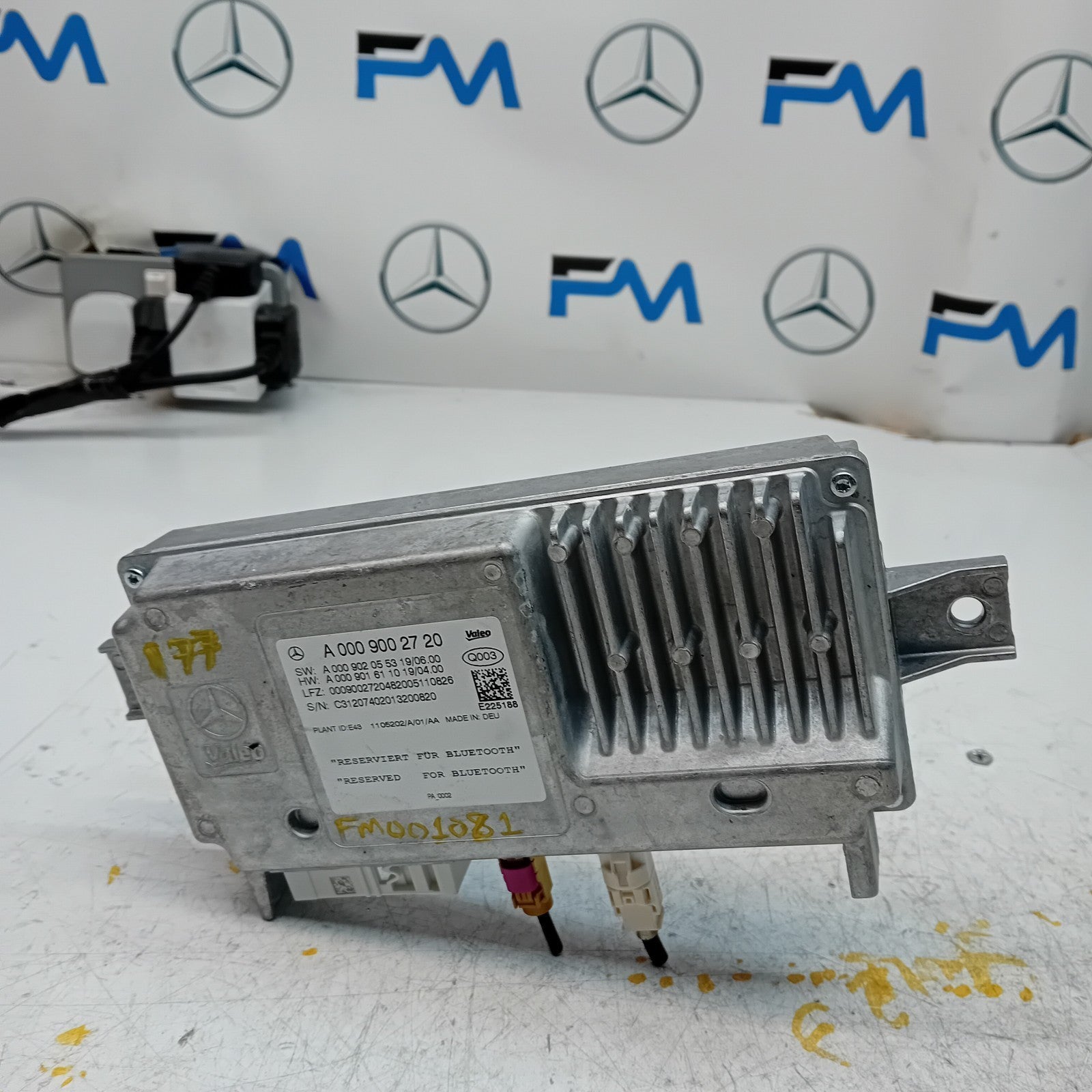 MERCEDES A C-CLASS W177 W205 BLUETOOTH PARKING CONTROL A0009002720 FM001081