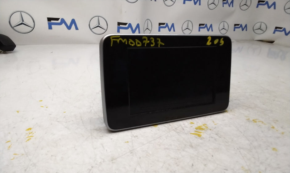 MERCEDES C-CLASS W205 DISPLAY SCREEN INSTRUMENT CLUSTER A2059064113 2016 FM00737