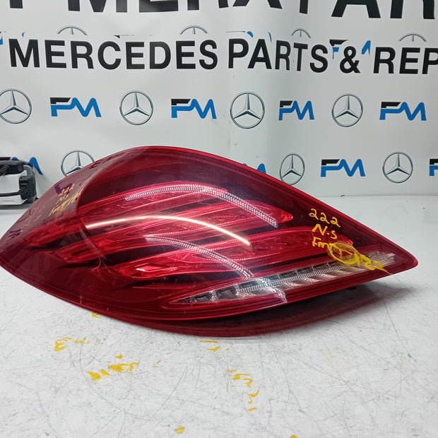 MERCEDES S-CLASS W222 PASSENGER SIDE NS REAR TAIL LIGHT FMT182 2015 A2229065401