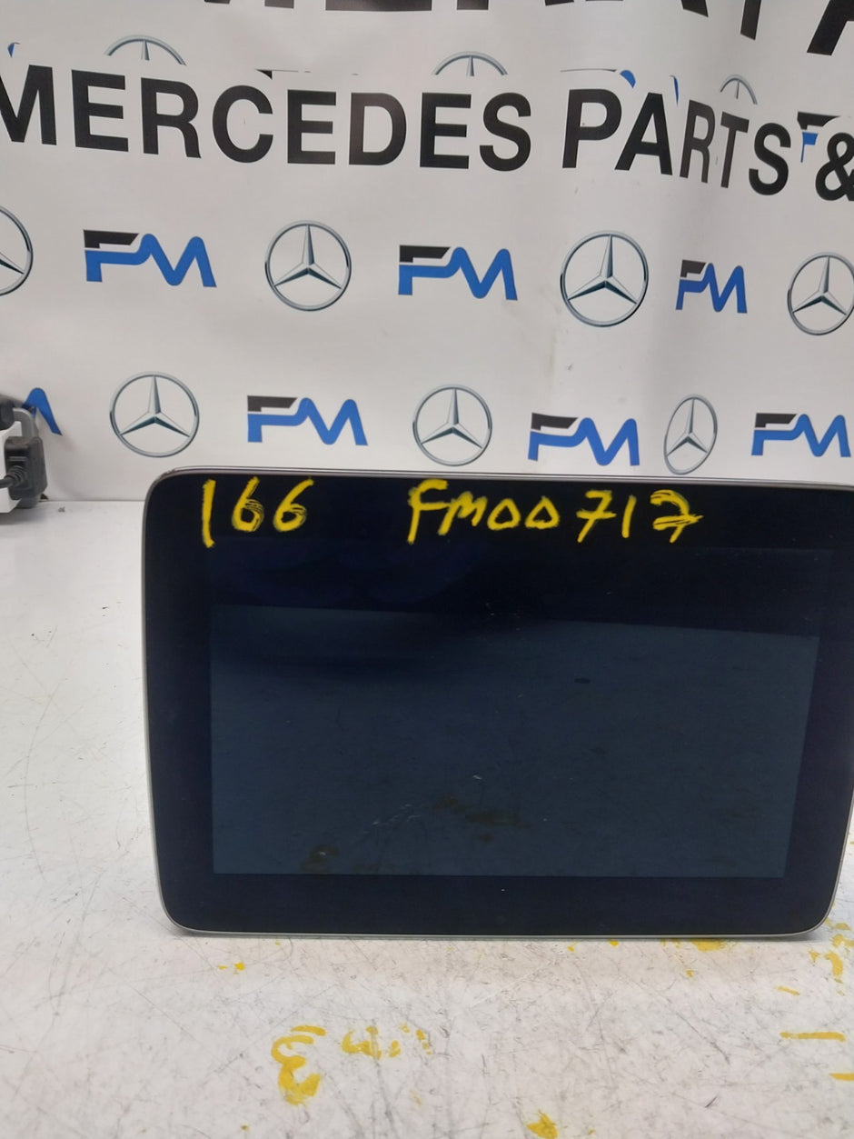 MERCEDES M-CLASS W166 DISPLAY SCREEN A1669001420 2017 FM00717