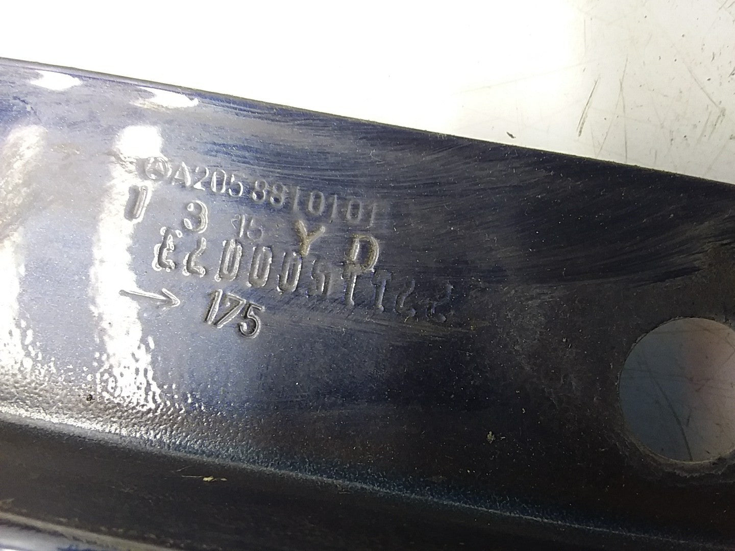 MERCEDES  C-CLASS W205 NS LEFT PASSENGER SIDEWINGS A2058810101 FMW08 (DAMAGED)