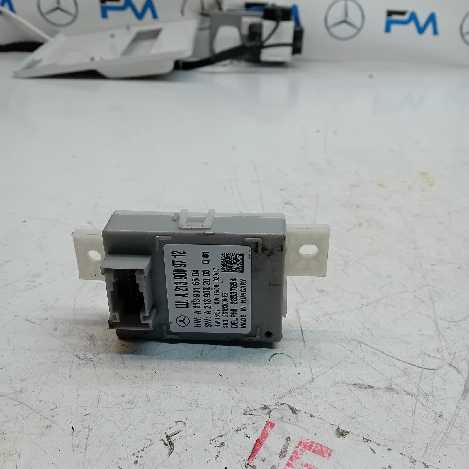 MERCEDES E-CLASS W213 LIGHT CONTROL UNIT A2139019712 FM00826