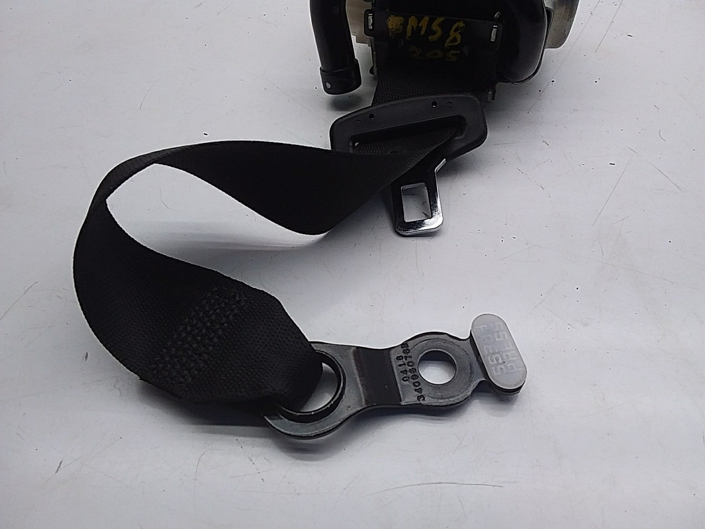 2016 MERCEDES C CLASS W205 REAR PASSENGER SIDE N/S/R SEAT BELT A2058600585 FMS8