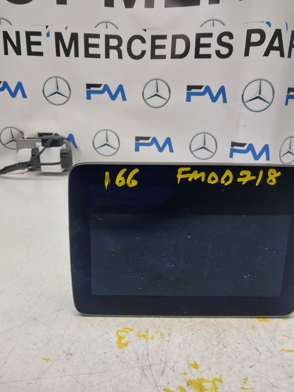 MERCEDES M-CLASS W166 DISPLAY SCREEN A1669001420 2016 FM00718