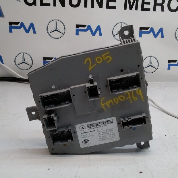 MERCEDES C-CLASS REAR SAM CONTROL MODULE W205 A2059003913 FM00769