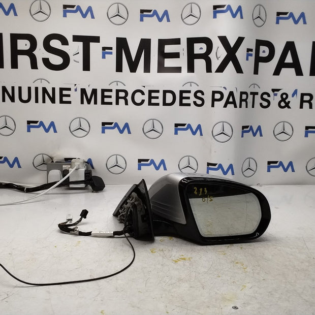 2021 MERCEDES-BENZ E-CLASS W213 Driver Side Wing Mirror A2138102800 SILVER  (PL)