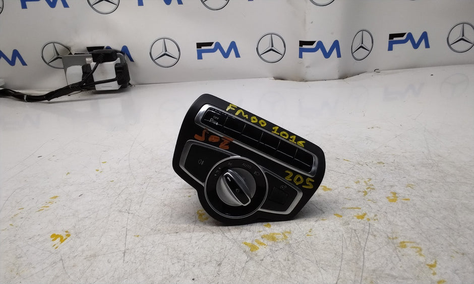 MERCEDES C-CLASS W205 HEADLIGHT CONTROL SWITCH 2014-2020 A2059057007 FM001016