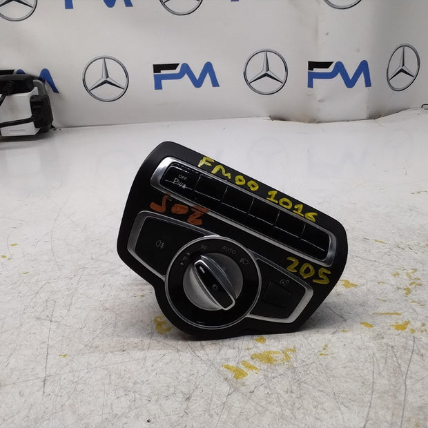 MERCEDES C-CLASS W205 HEADLIGHT CONTROL SWITCH 2014-2020 A2059057007 FM001016