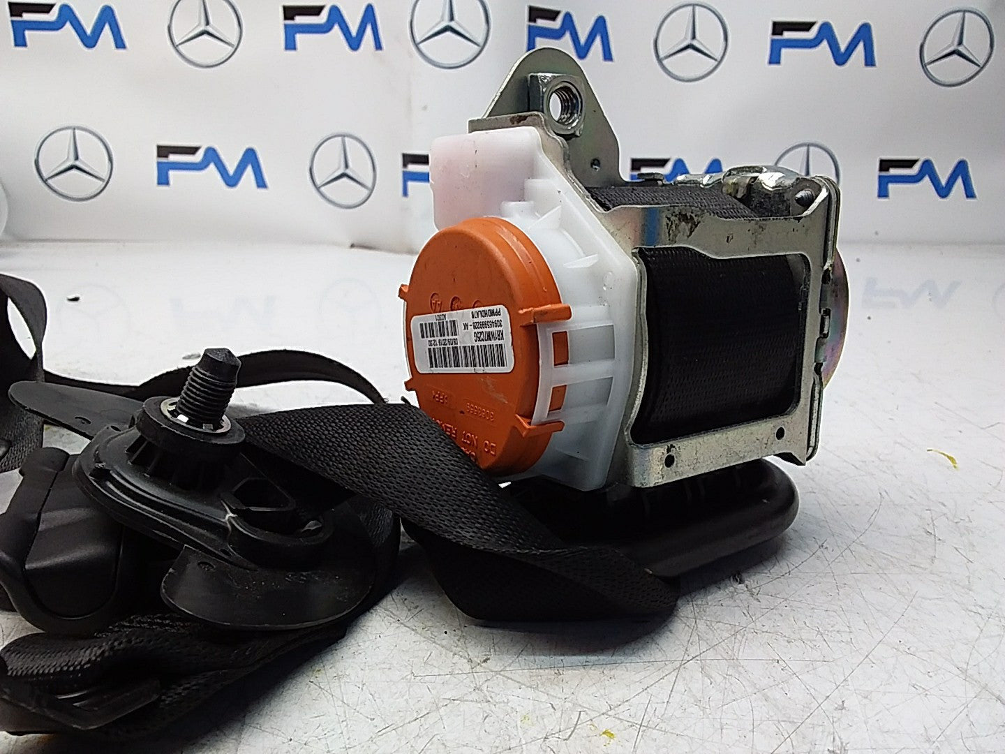 MERCEDES A CLASS  FRONT RIGHT SEAT BELT WITH PRETENSIONER A1778600800 FMS50 OSF