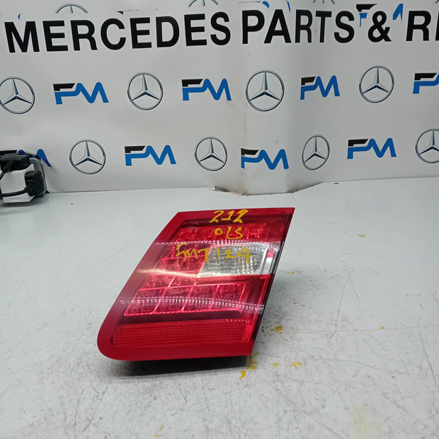 MERCEDES E-CLASS W212 DRIVER SIDE OS REAR TAIL LIGHT A2129060258 2012 FMT124