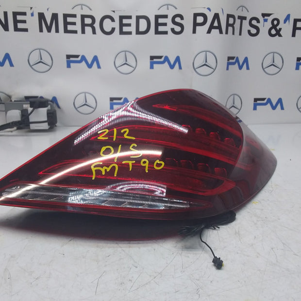 MERCEDES E-CLASS W212 REAR DRIVER O/S TAIL LIGHT FMT90