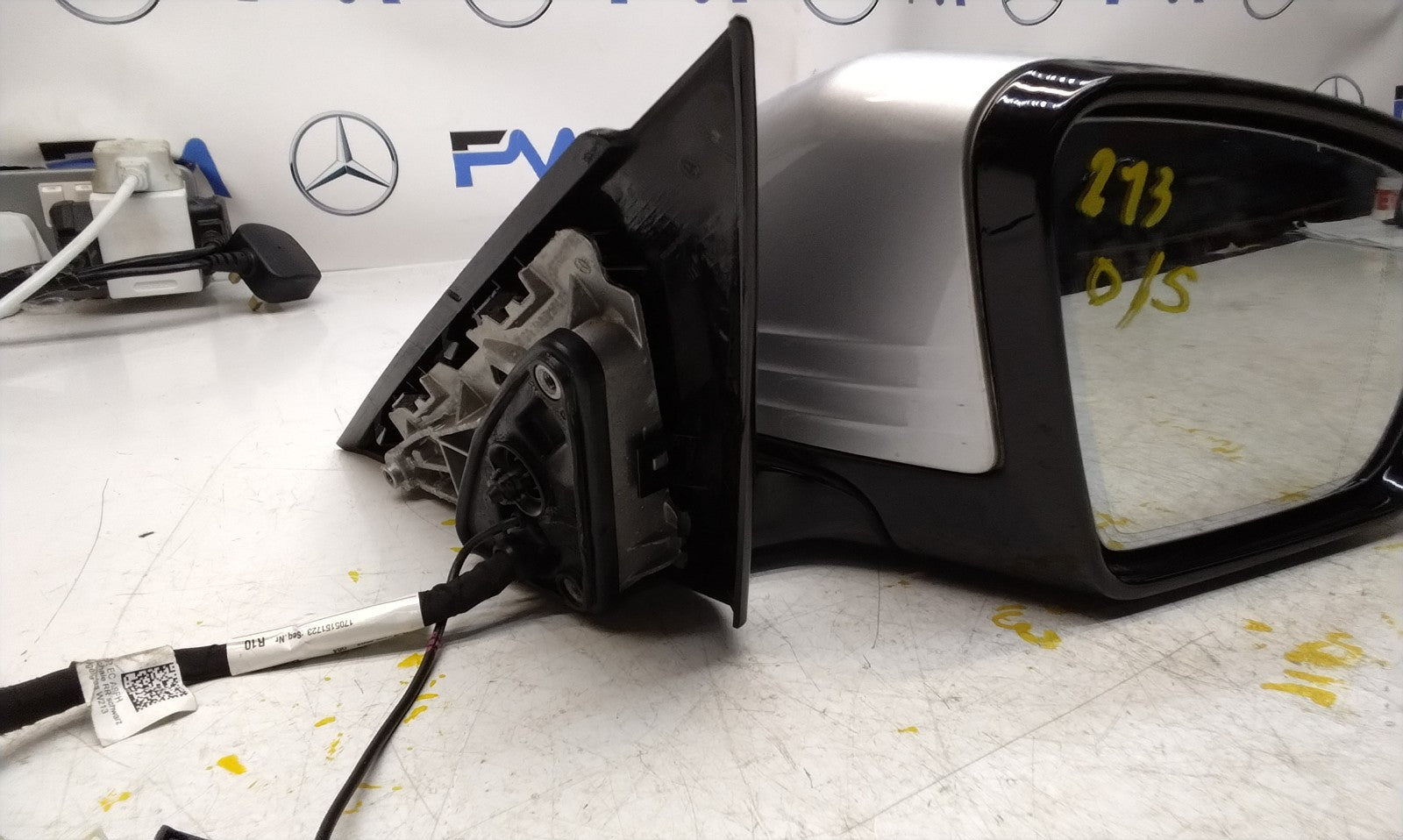 2018 MERCEDES-BENZ E-CLASS W213 Driver Side Wing Mirror A2138100201 SILVER  (PL)