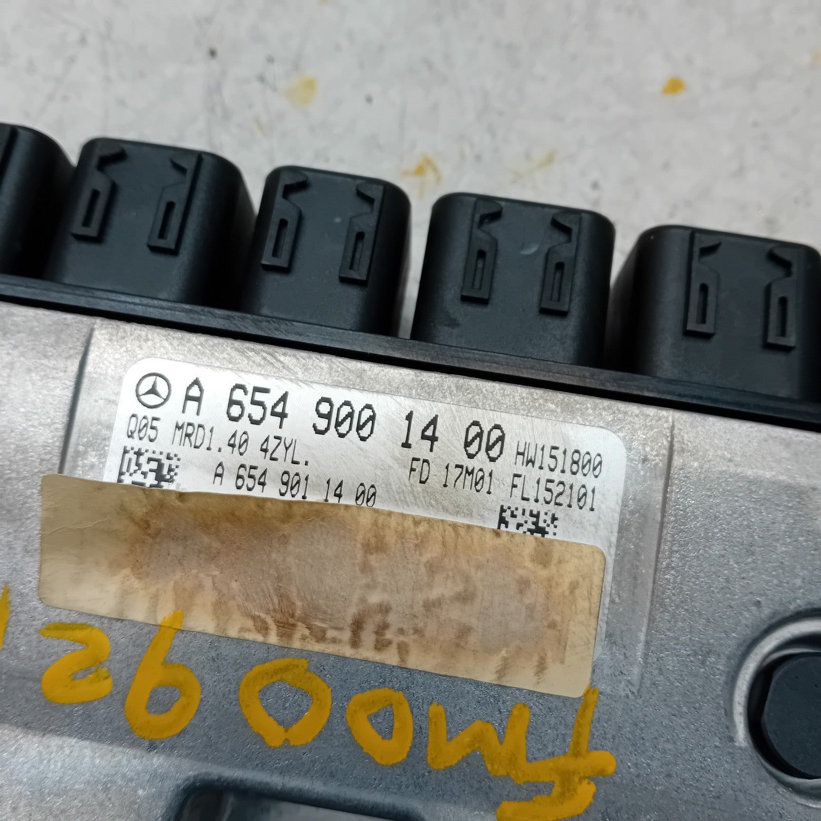 MERCEDES E-CLASS W213 ECU DIESEL ENGINE CONTROL MODULE A6549001400 FM00921