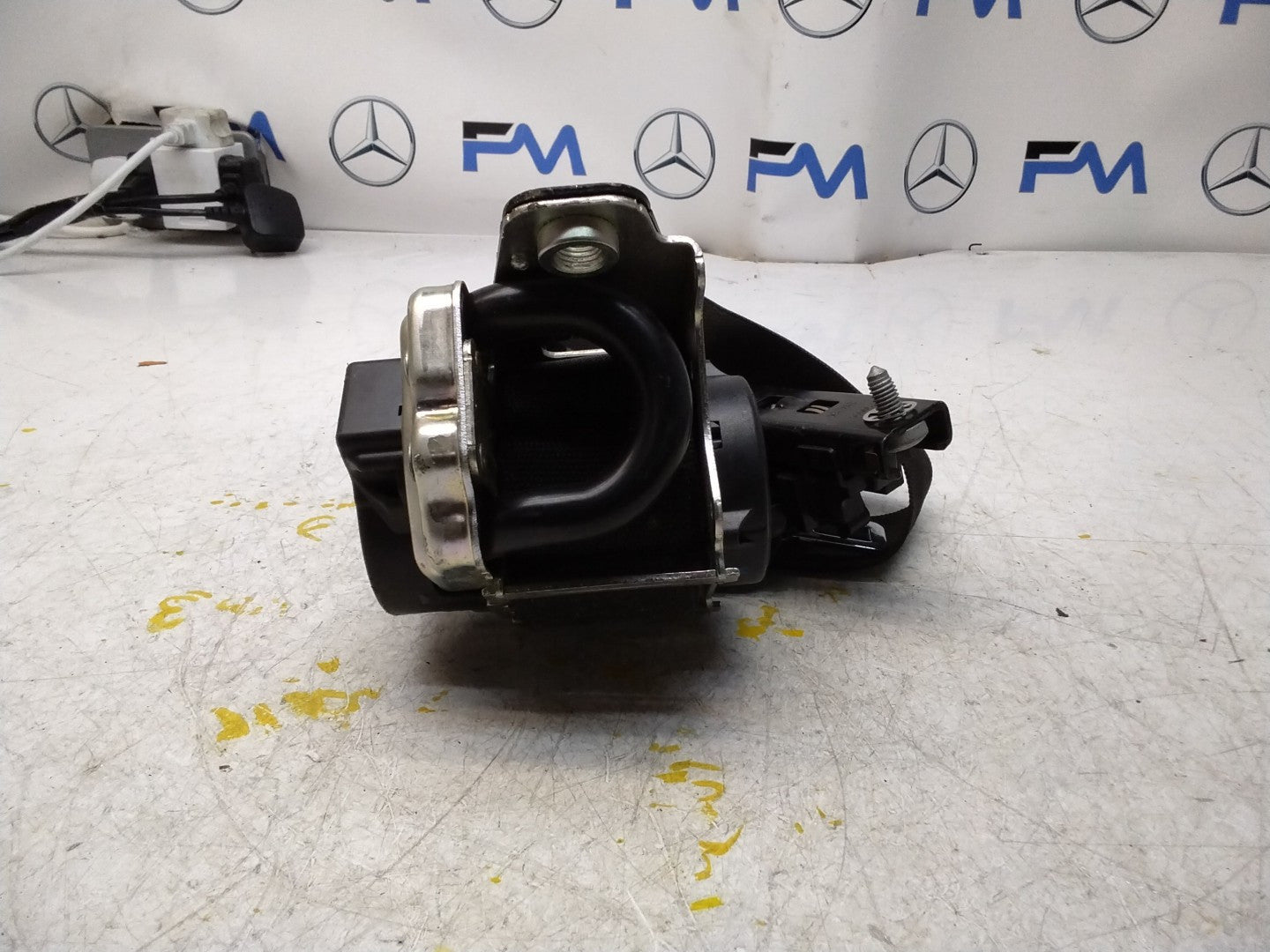 MERCEDES C-CLASS W205 SEAT BELT FRONT PASSENGER LEFT SIDE A2058600185 FMS326 NSF