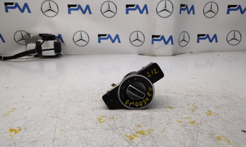 MERCEDES E-CLASS W212 HEADLIGHT CONTROL SWITCH 2012 A2129056800 FM001023