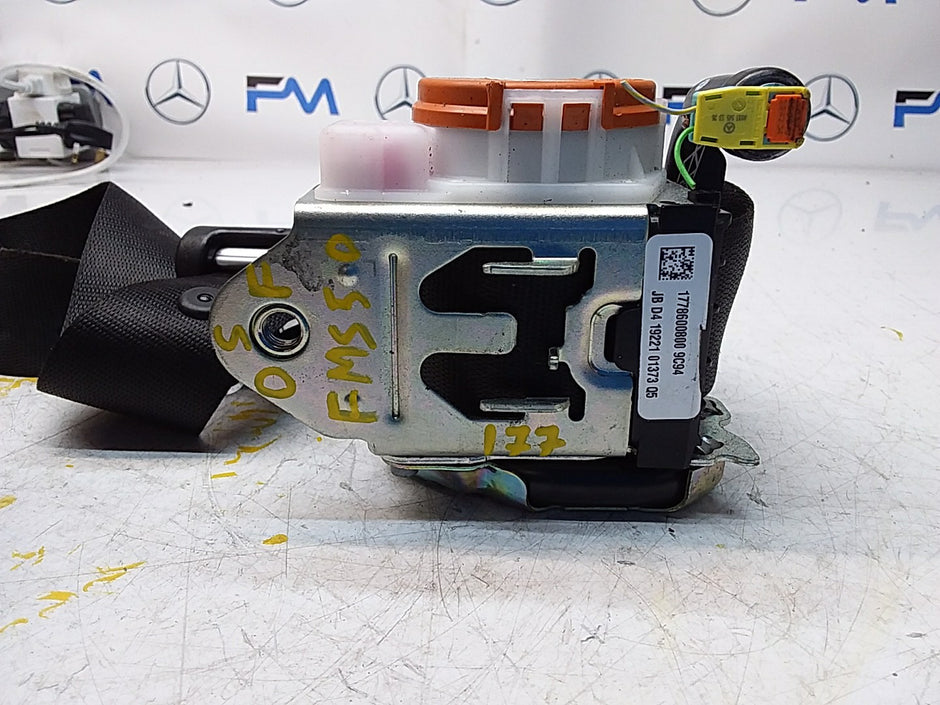 MERCEDES A CLASS  FRONT RIGHT SEAT BELT WITH PRETENSIONER A1778600800 FMS50 OSF