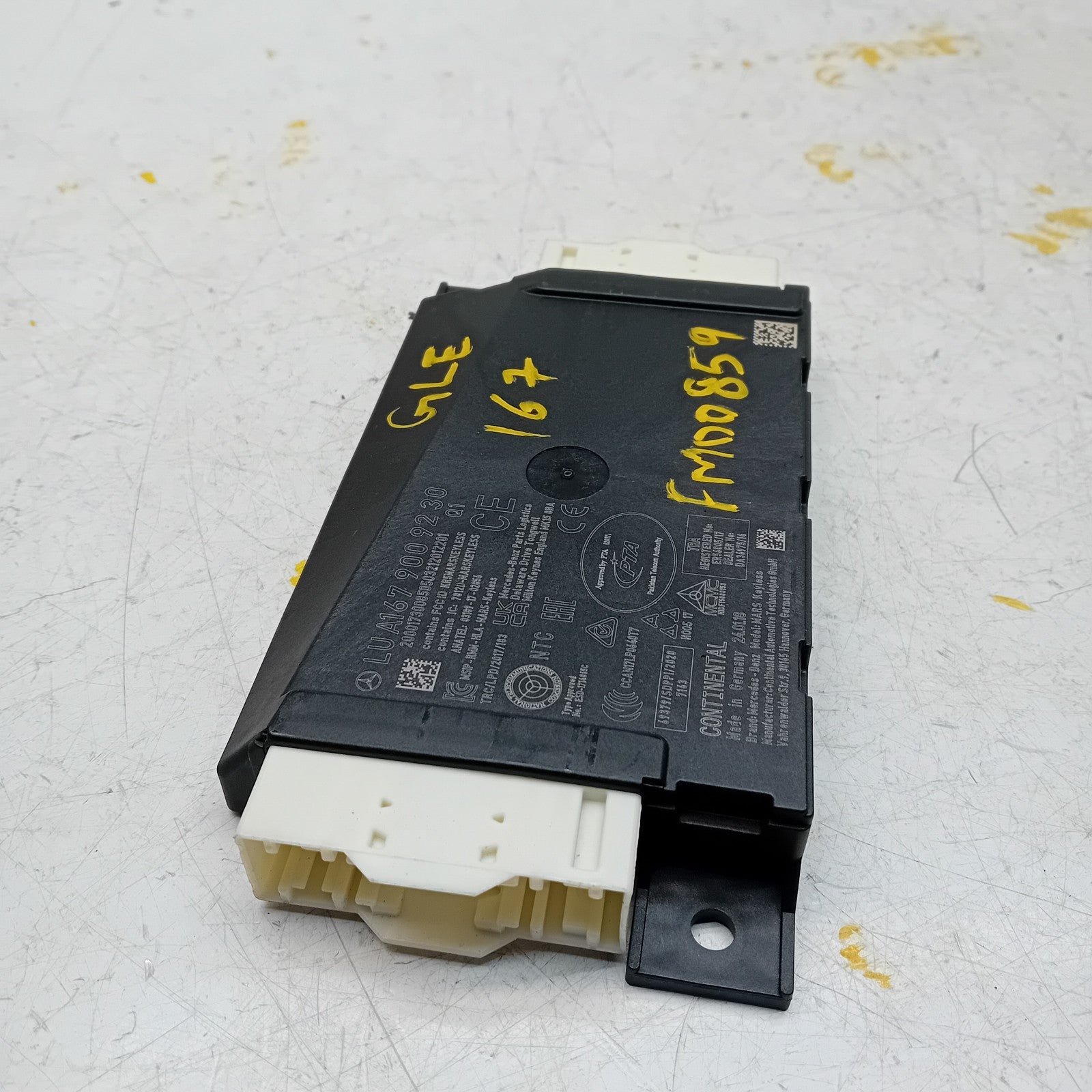 MERCEDES GLE CLASS IGNITION CONTROL MODULE ECU A1679009230 W167 FM00859