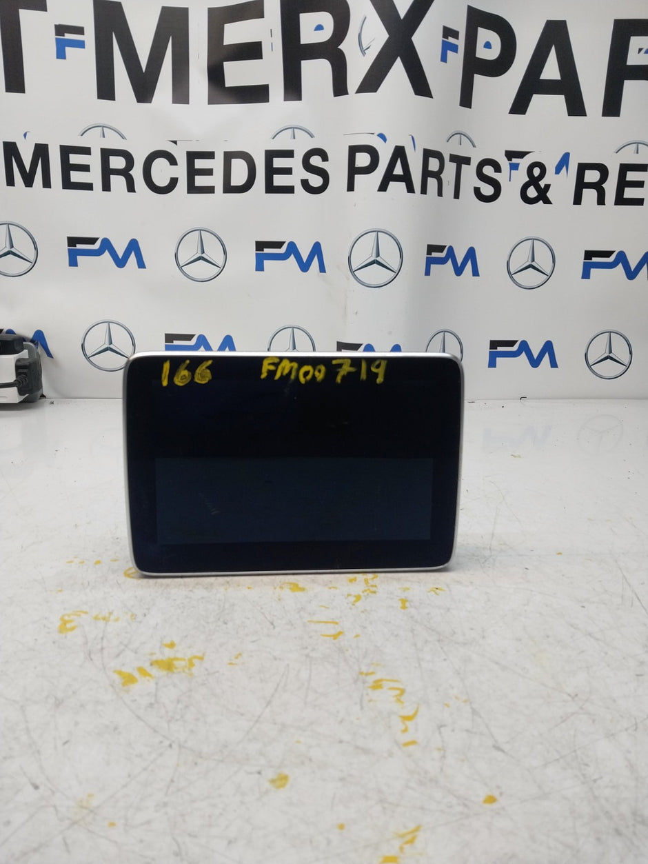 MERCEDES M-CLASS W166 DISPLAY SCREEN A1669007814 2015 FM00719