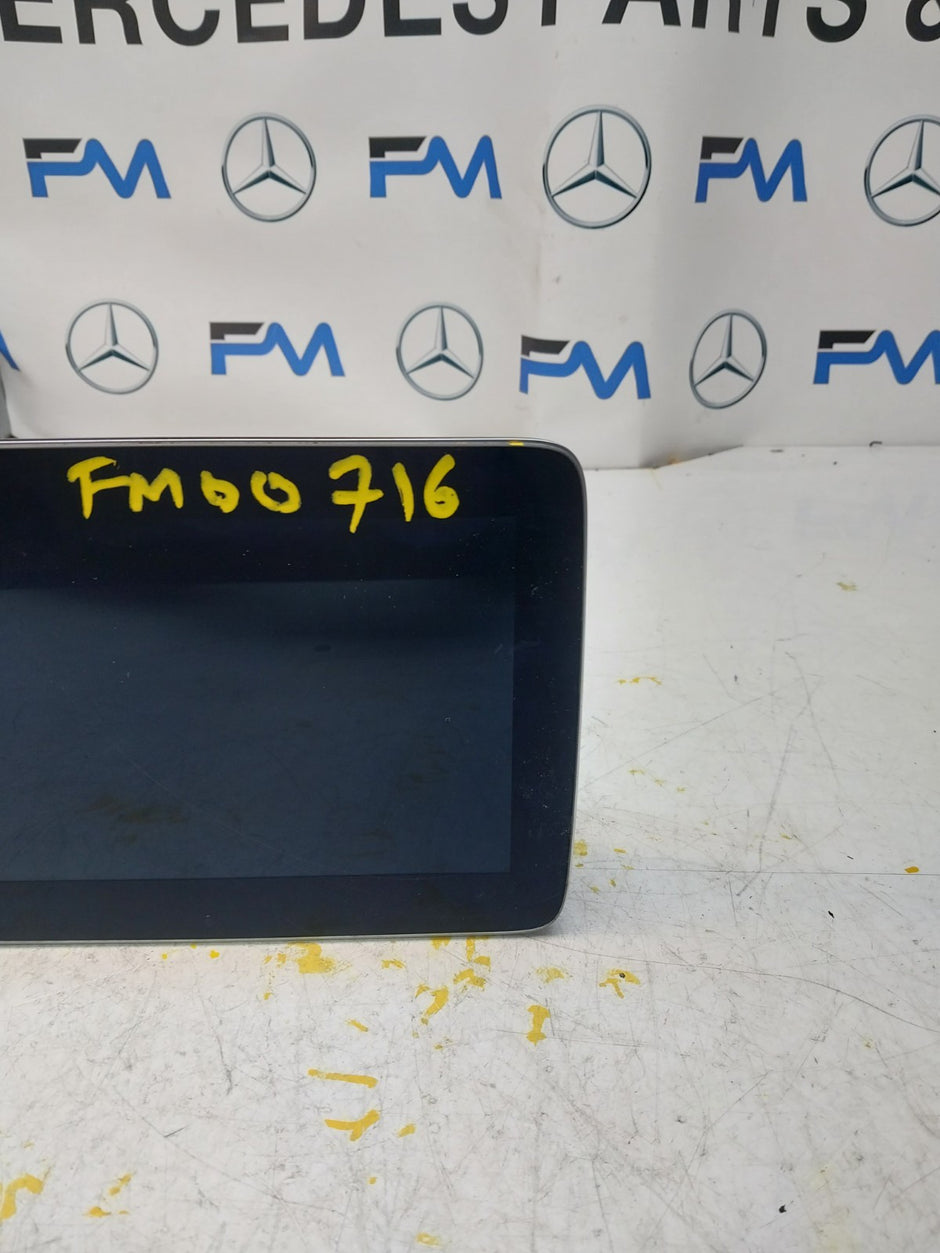 MERCEDES M-CLASS W166 DISPLAY SCREEN A1669001420 2016 FM00716